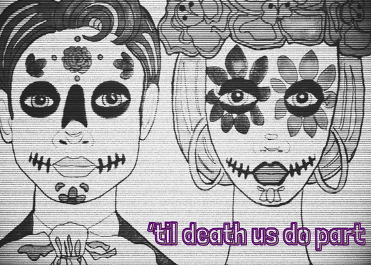 Wedding Stationery Package - Quirky Betrothed Couple - Classic